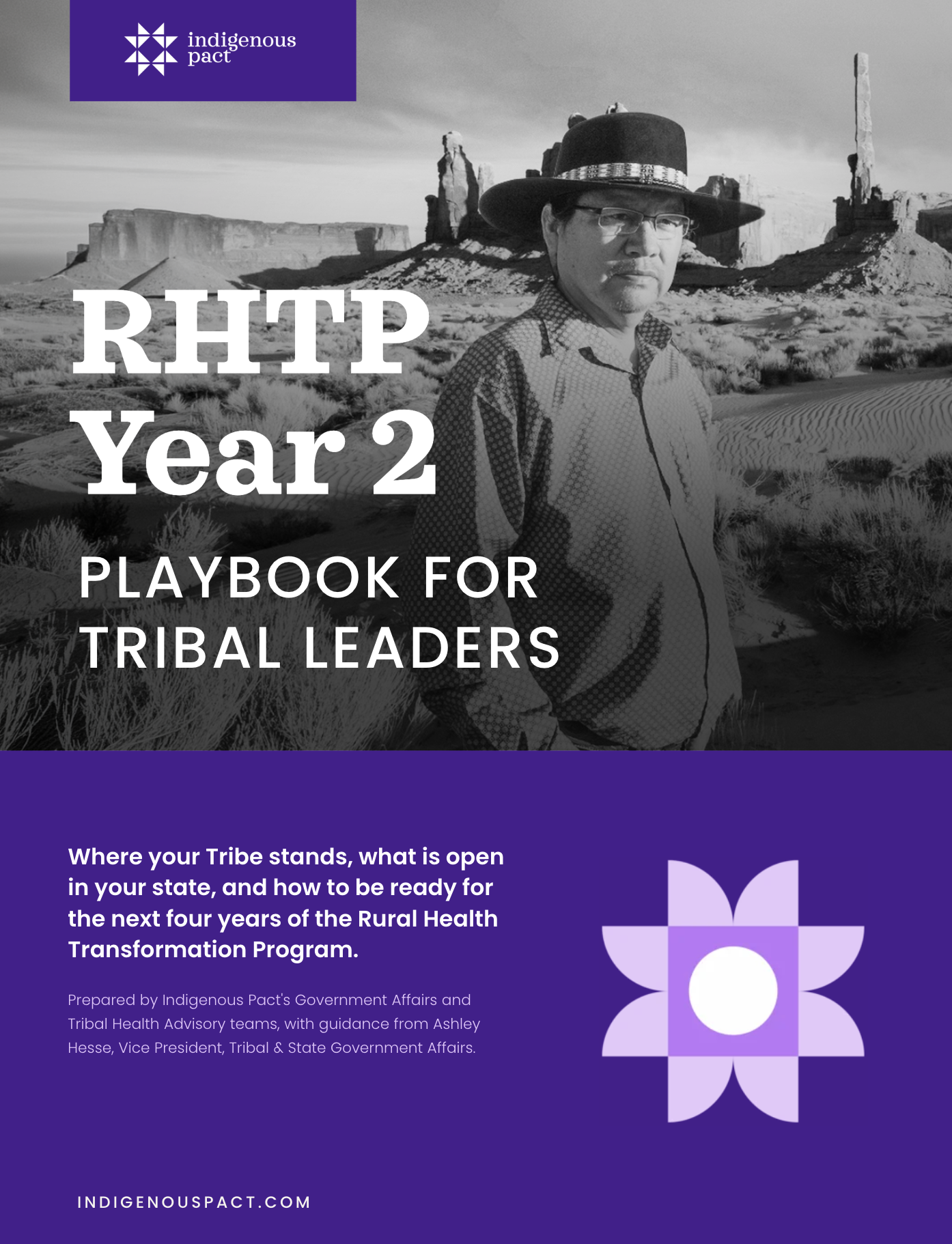 Cover of the RHTP Year 2 Playbook for Tribal Nations and Tribal Health Organizations